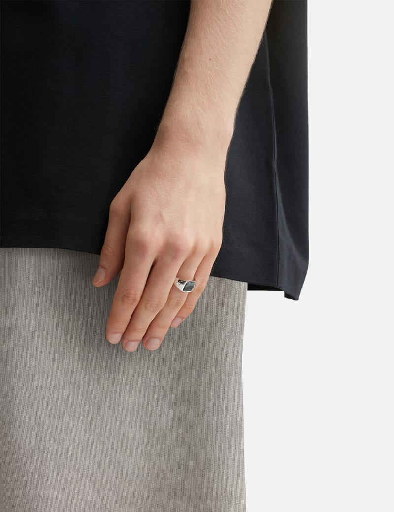 Tom Wood - Mined Ring Large Emerald | HBX