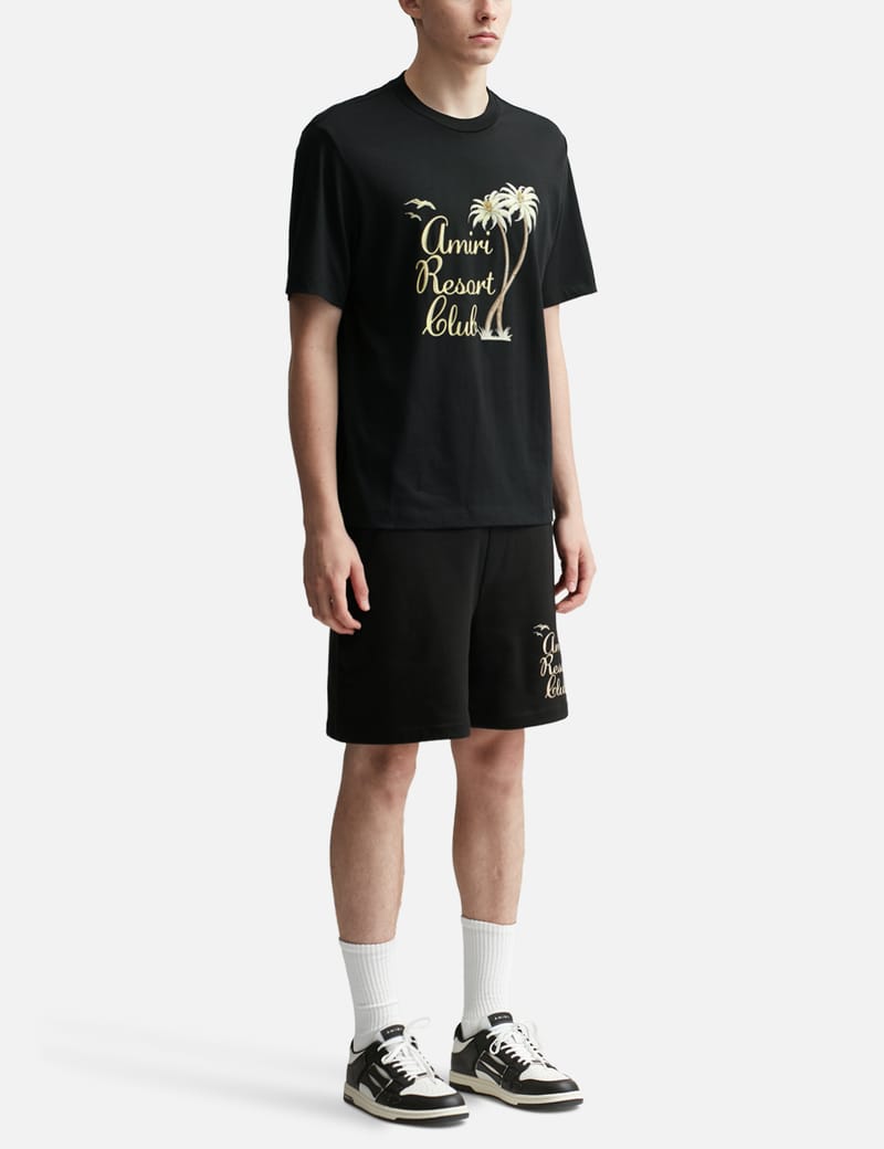 【関税込み】AMIRI ブラック Twisted Palms Tシャツ Amiri - Amiri Twisted Palms T-shirt | HBX - Globally Curated