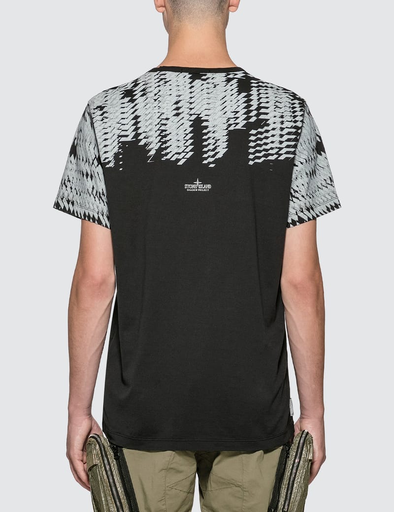 Stone Island Shadow Project - Printed Catch Pocket T-Shirt | HBX