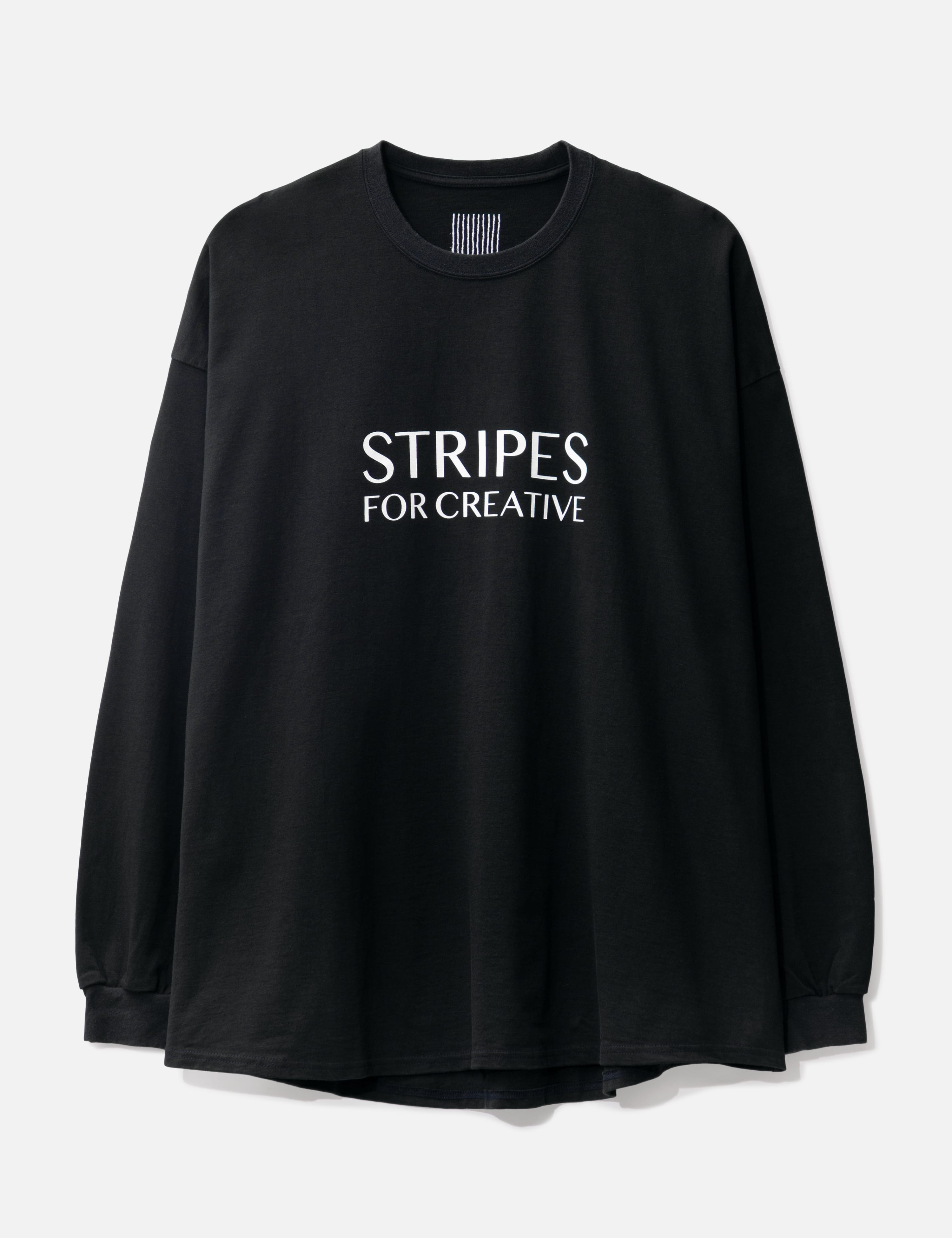 Stripes For Creative - Super Big Round LS T-Shirt | HBX - Globally