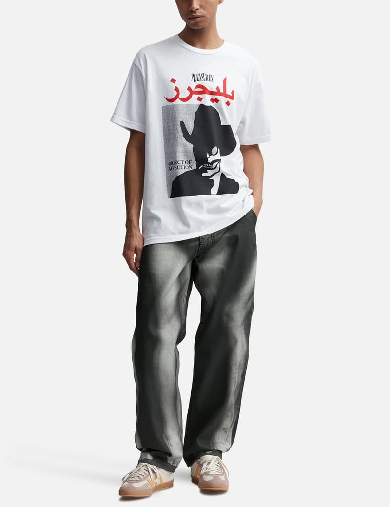 【PLEASURES】 AFFECTION T-SHIRT White Pleasures - AFFECTION T-SHIRT | HBX - Globally Curated