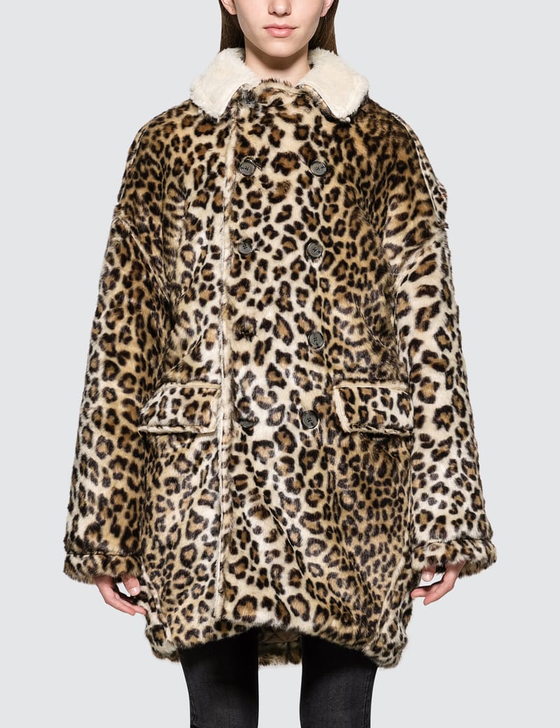 R13 Leopard Hunting Coat HBX Globally Curated Fashion and