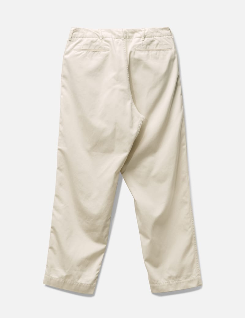 Nanamica - Wide Chino Pants | HBX - Globally Curated Fashion and