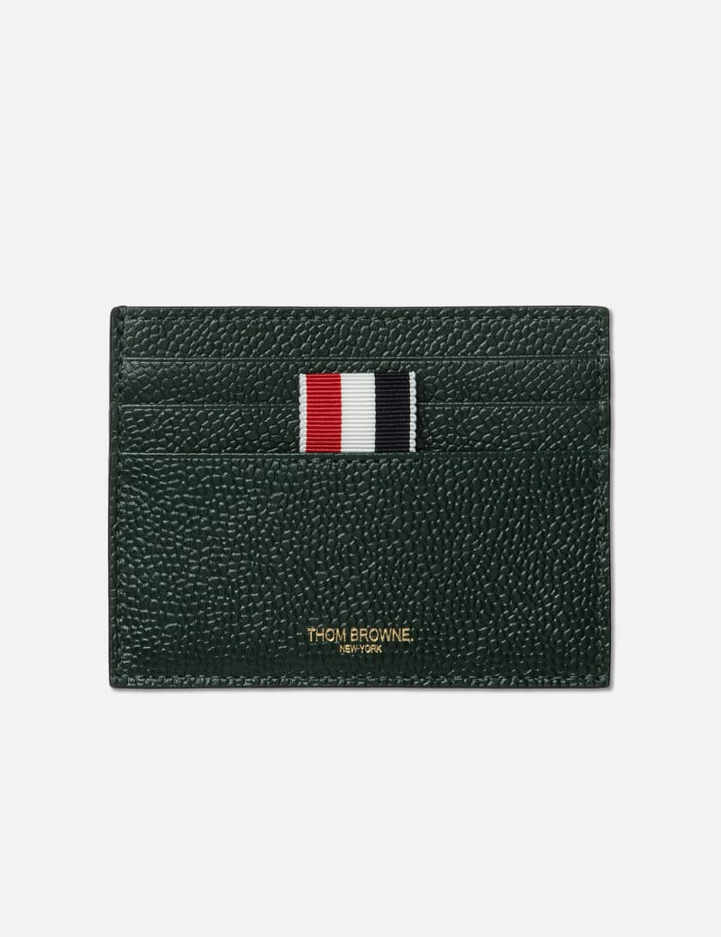 Thom Browne - Pebble Grain Leather Money Clip Wallet | HBX