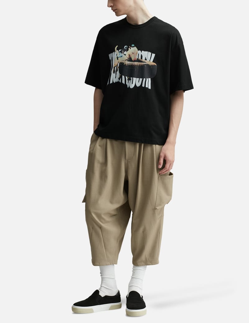 安心の正規輸入品 tightbooth baggy pants M olive | flora-schools.com