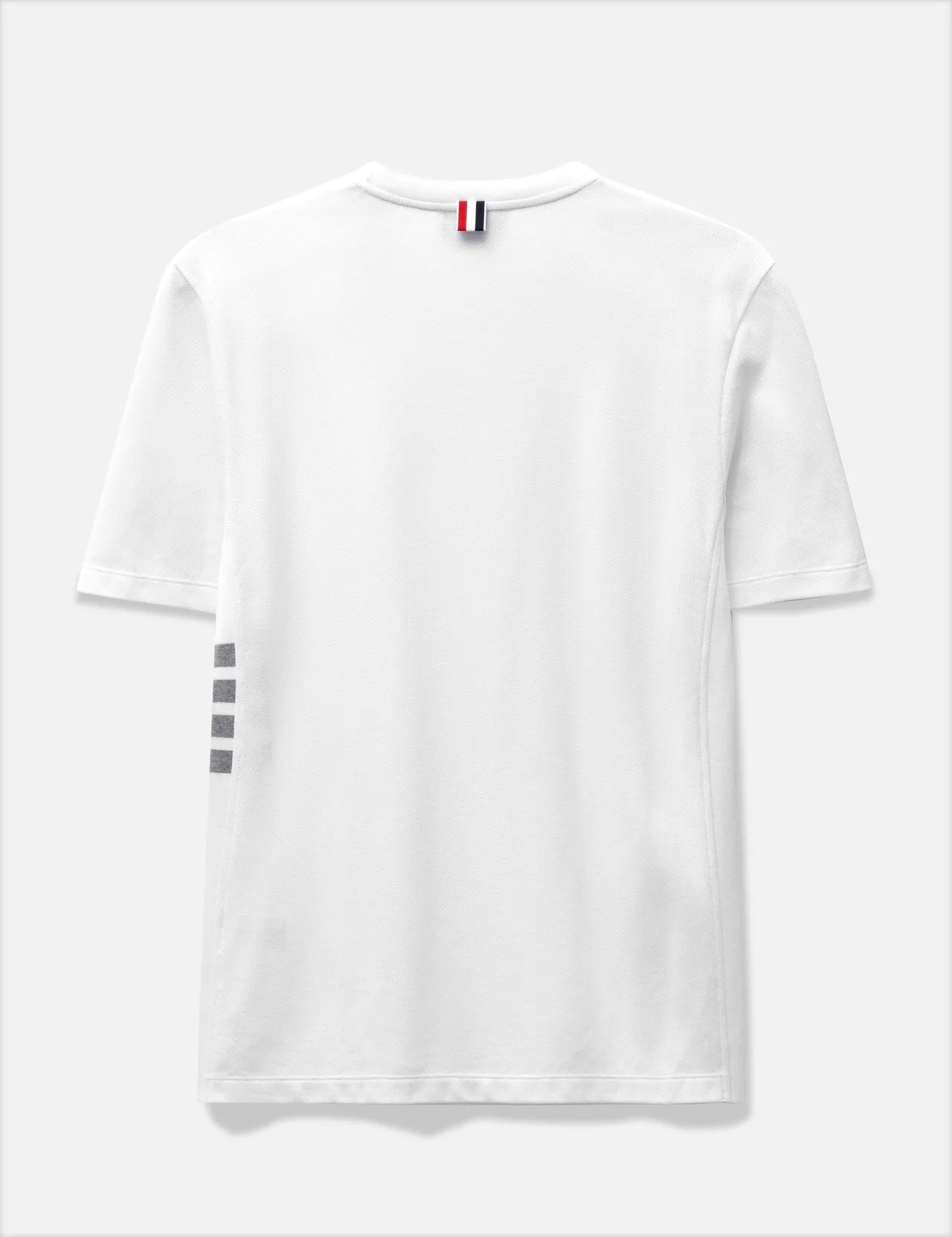 Thom Browne - Classic Pique Rib Side Insert 4-Bar T-Shirt | HBX