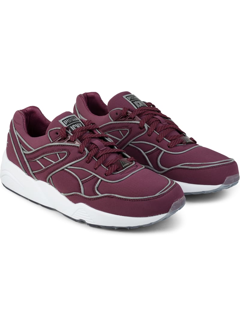 Puma trinomic sales r698 mens purple