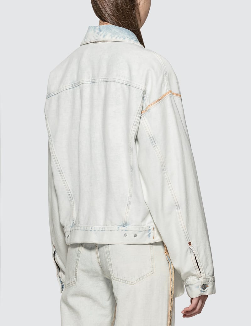 MM6 Maison Margiela - Inside Out Denim Jacket | HBX