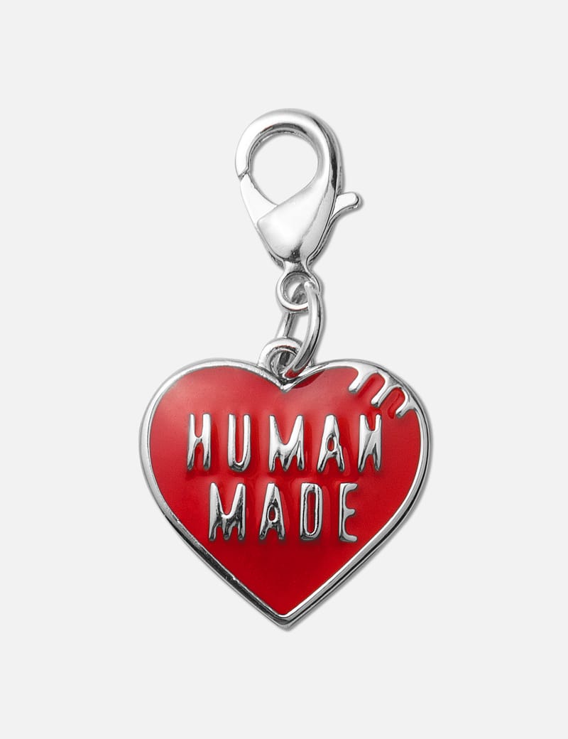 HUMAN MADE Heart Silver Necklace Silver-