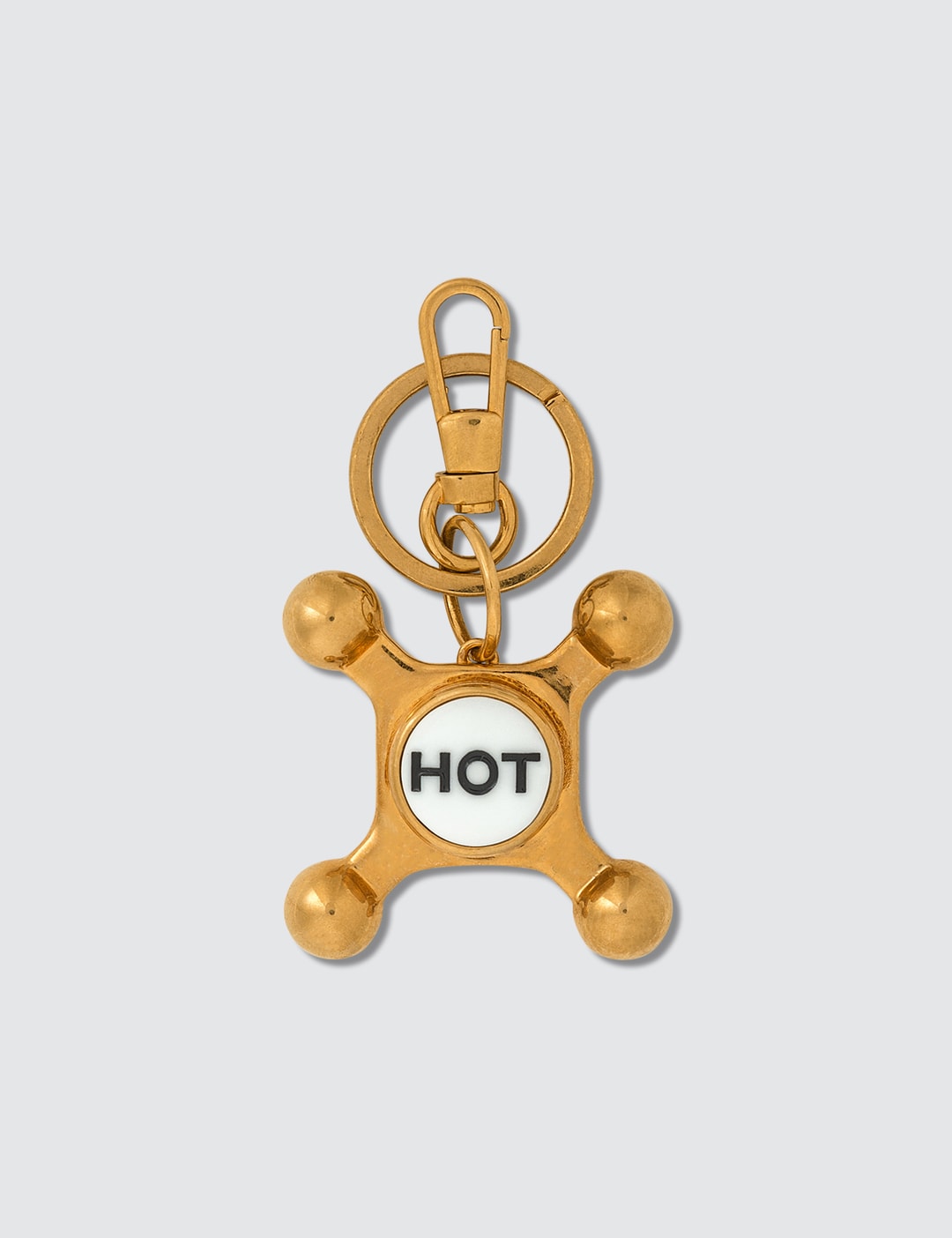 Versace - Hot Button Key Chain | HBX - Globally Curated Fashion and ...