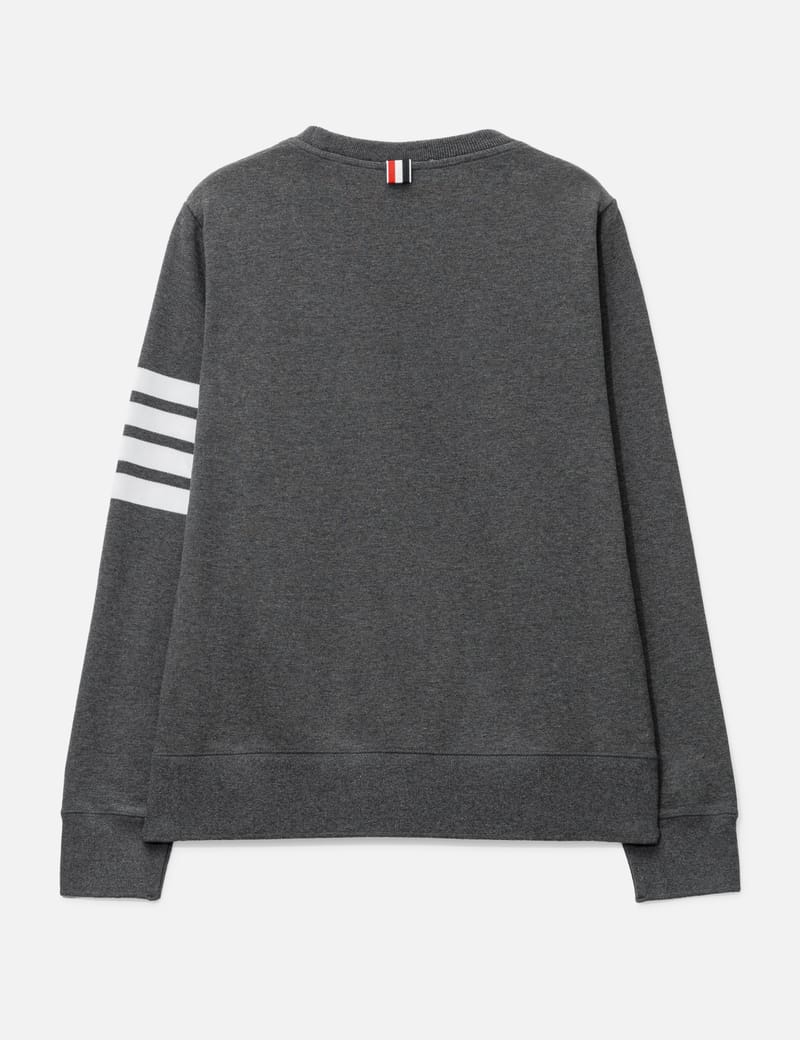 Thom Browne - Classic Loopback 4-Bar Sweatshirt | HBX