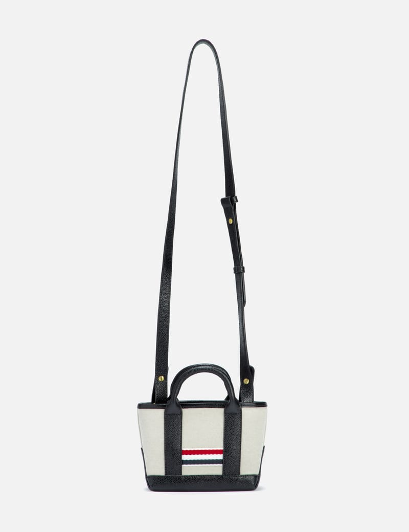 Thom Browne - Cotton Canvas Mini Tool Tote | HBX - Globally