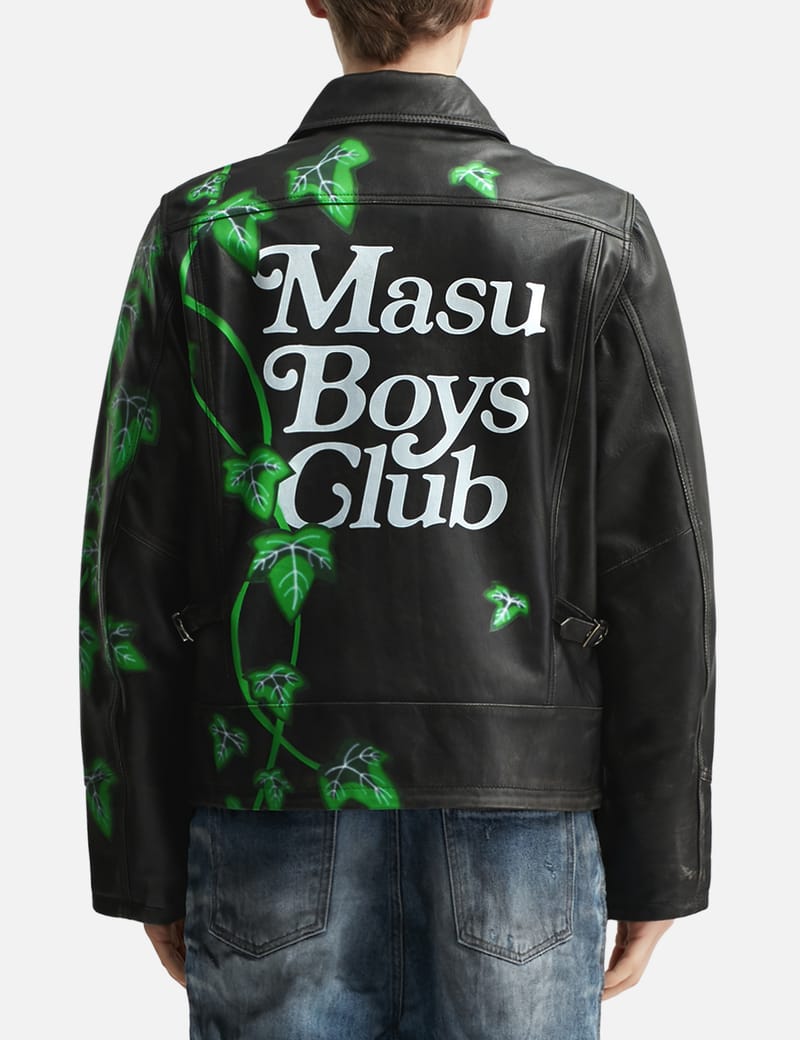 MASU - Masu x Verdy M.B.C. Leather Sports Jacket | HBX