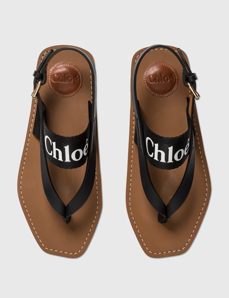 Chloé - Woody Flat Sandal | HBX - Globally Curated Fashion