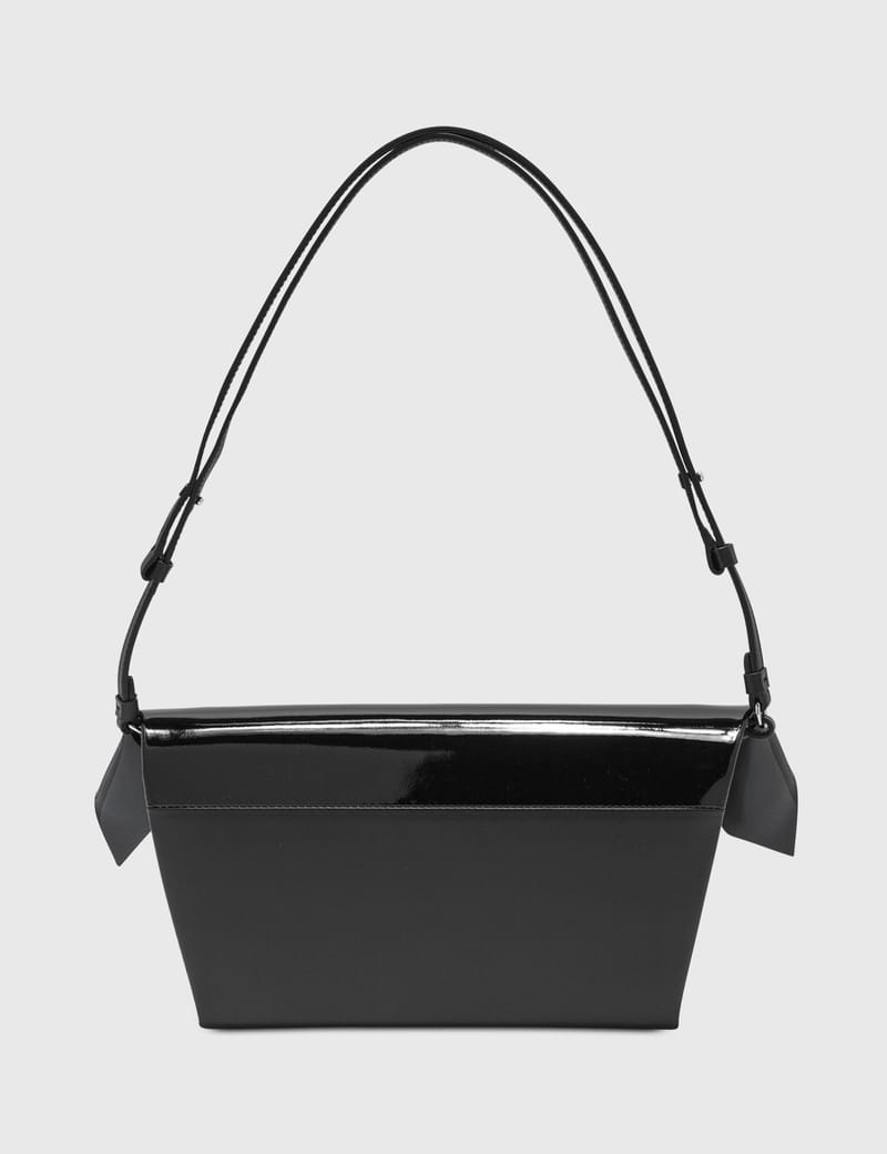 【MAISON MARGIELA】SNATCHED CLASSIQUE MEDIUM BAG Maison Margiela Black Snatched Classique Medium Bag Maison