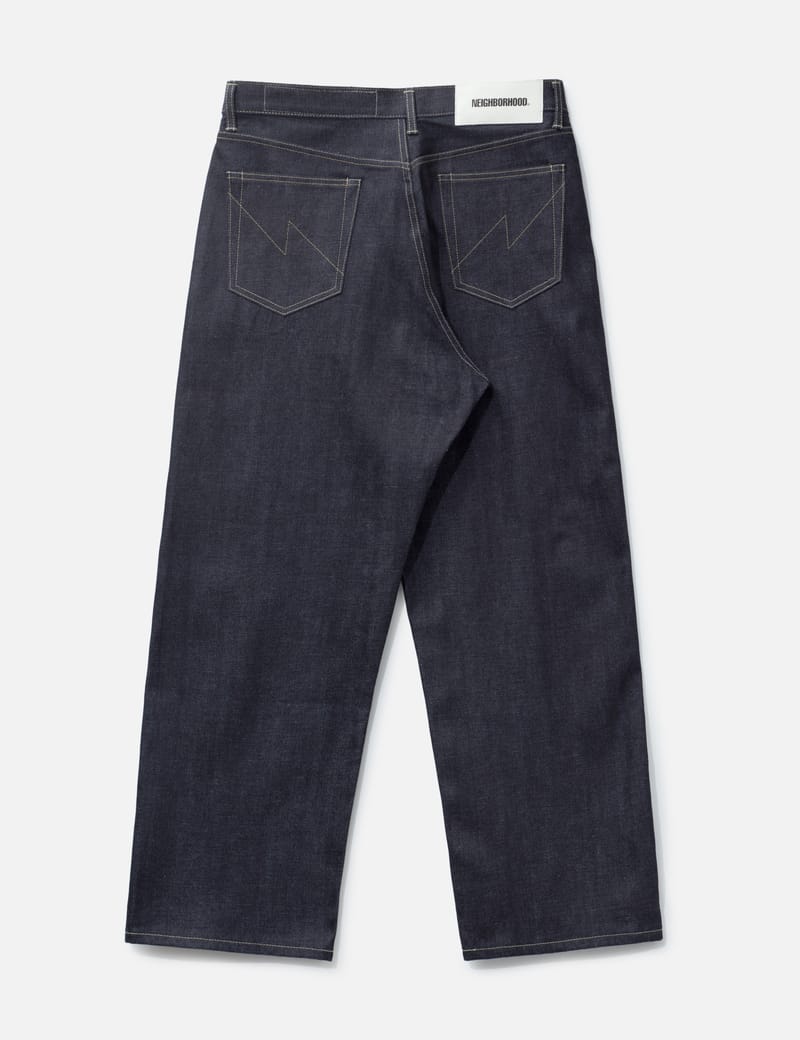 NEIGHBORHOOD Rigid Denim DP Wide Pants - 日本製インディゴリジッド