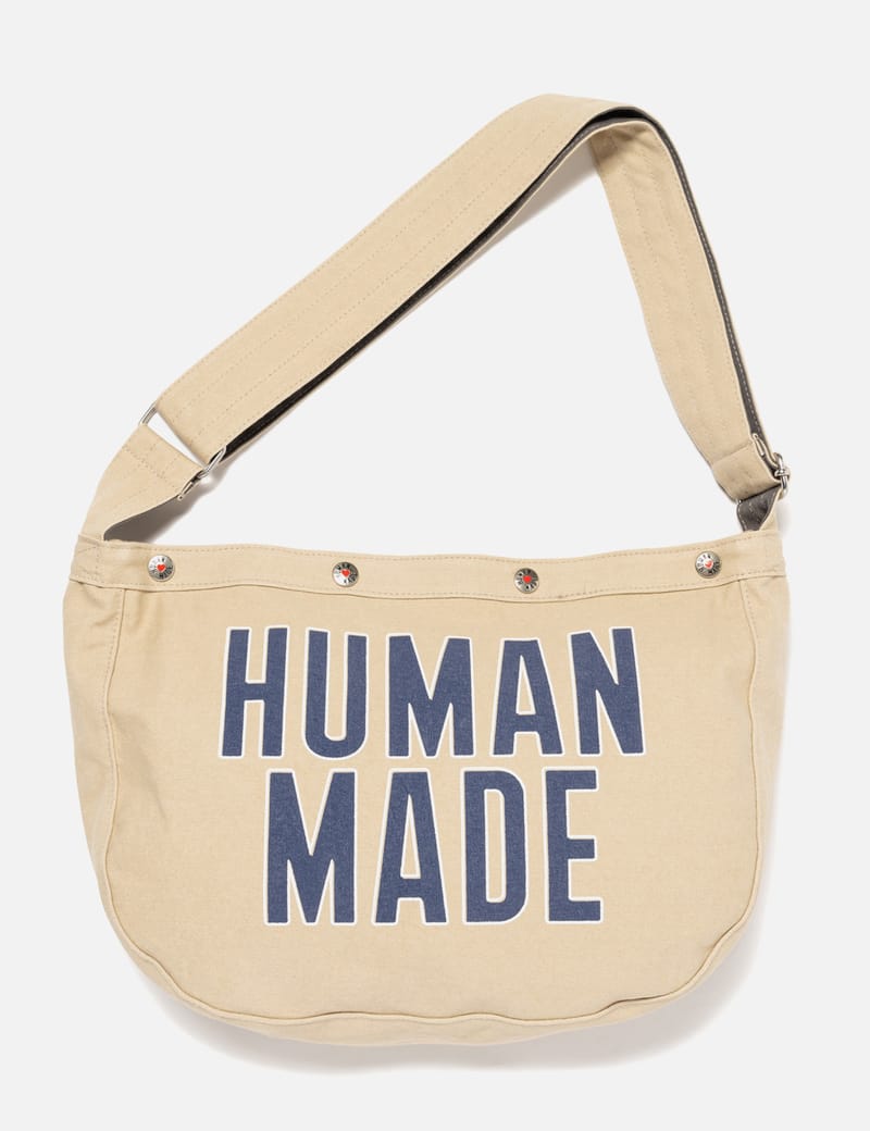 HUMAN MADE バッグ オリーブ メールバッグ ヒューマンメイド - ヒューマンメイド メールバッグ | HBX
