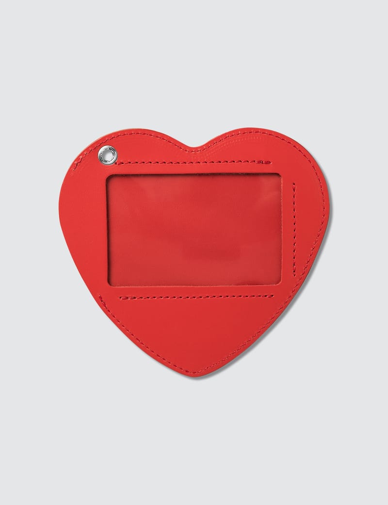 Human Made - Heart Leather Pass Case | HBX - Globally Curated