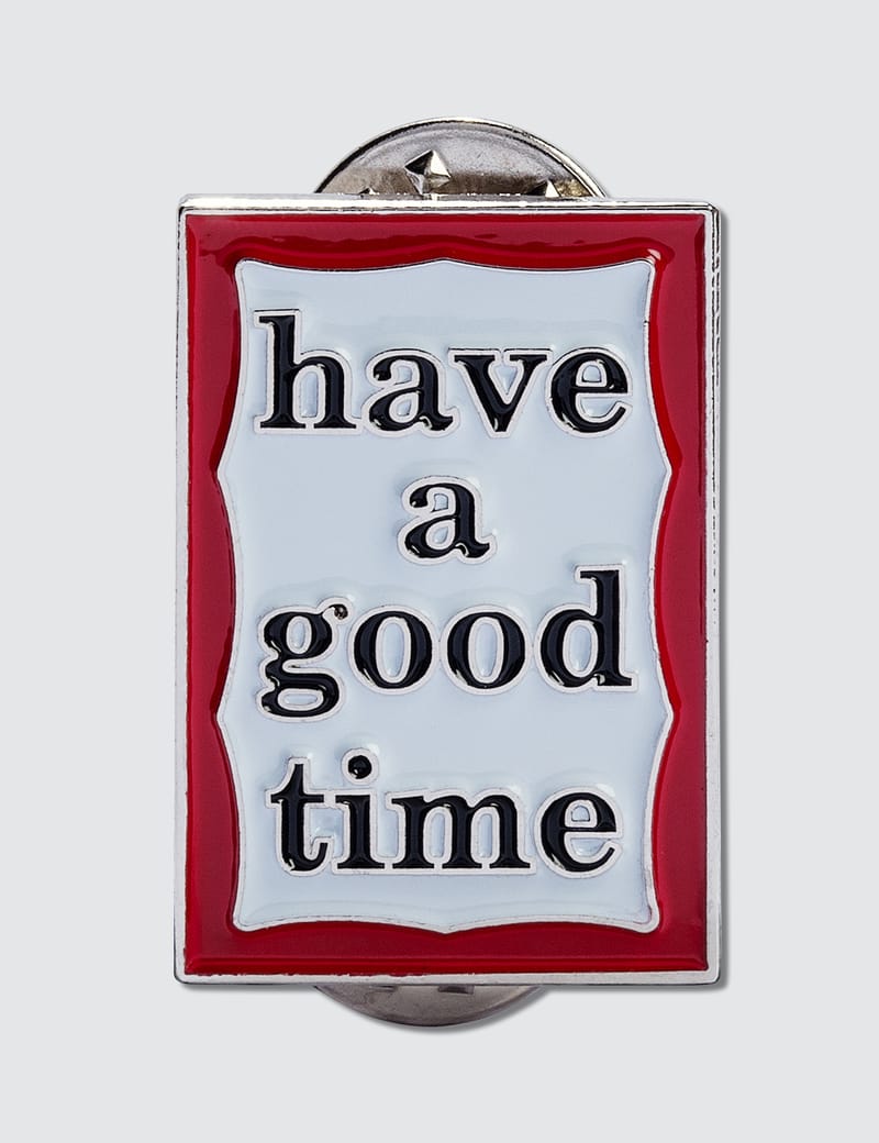 Have A Good Time - Frame Logo + Haveagoodnight Pins Set | HBX