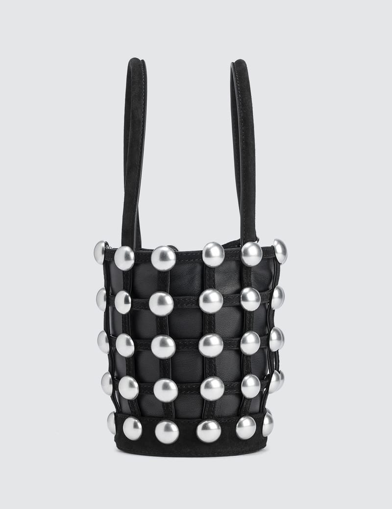 アレキサンダーワン - Roxy Cage Mini Bucket Bag with Stud | HBX