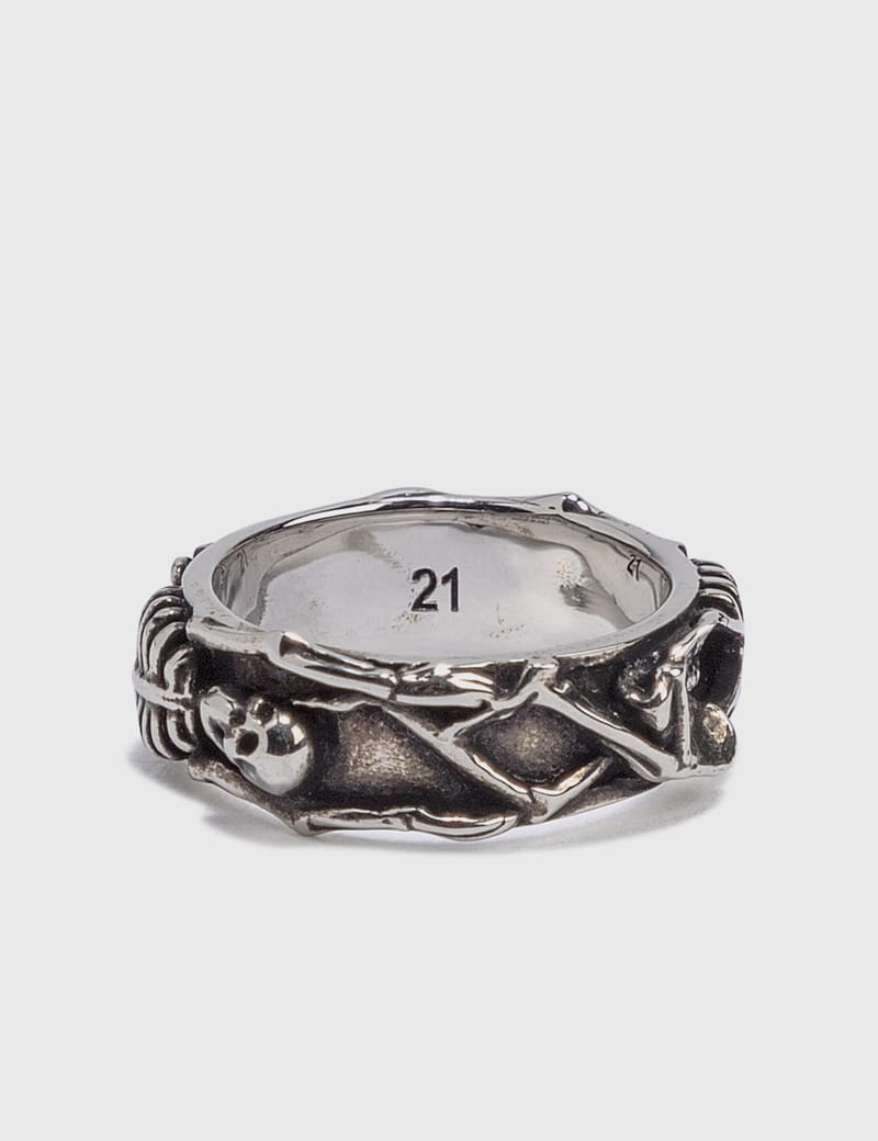 Alexander McQueen - Dancing Skeleton Ring | HBX - ハイプ