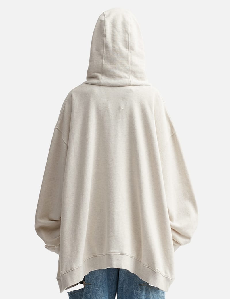 【残りわずか】MAISON MARGIELA スタンプロゴジップフーディ メゾン マルジェラ - Stamp Logo Zip Hoodie | HBX - ハイプ