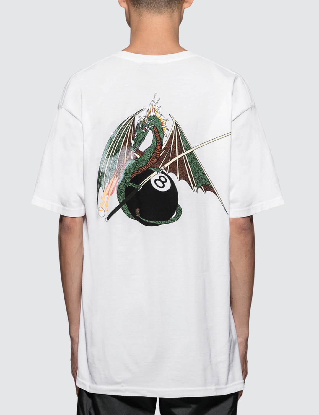 Stüssy - Pool Dragon T-Shirt | HBX - Globally Curated Fashion and ...