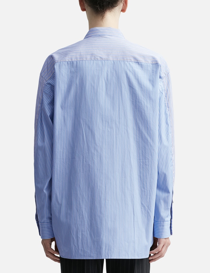Sacai - Thomas Mason Cotton Poplin Long Sleeve Shirt | HBX - Globally ...