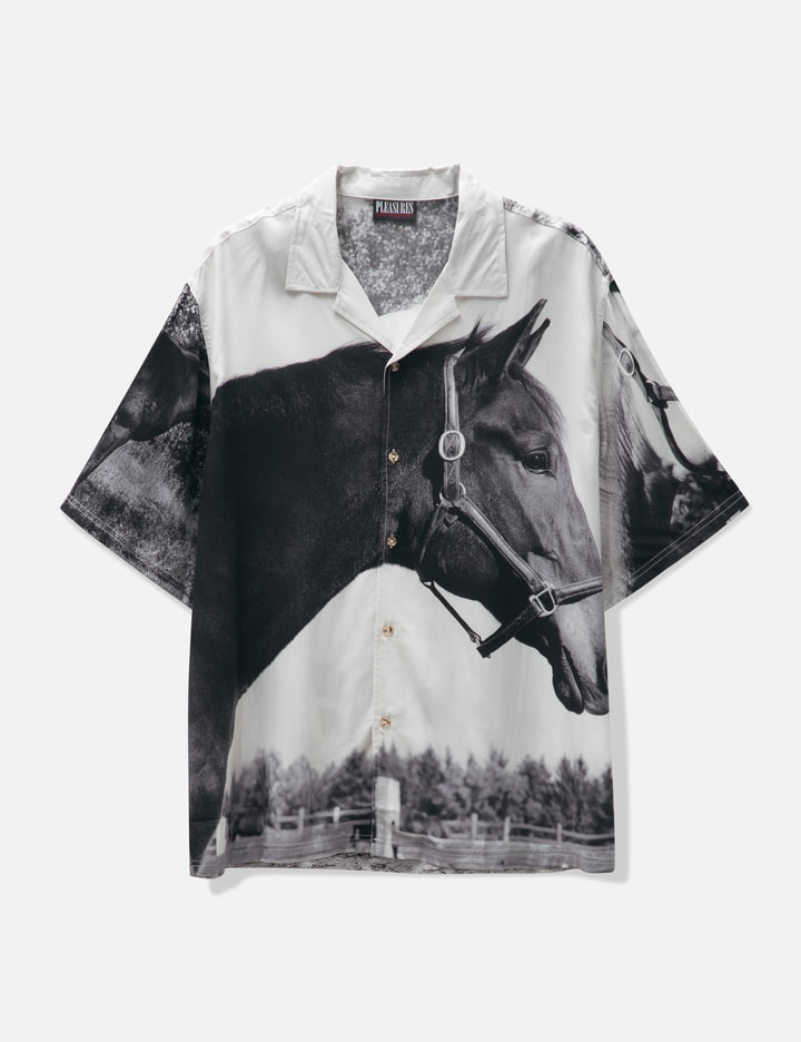 Pleasures - HORSES BUTTON DOWN | HBX - Globally Curated Fashion and ...