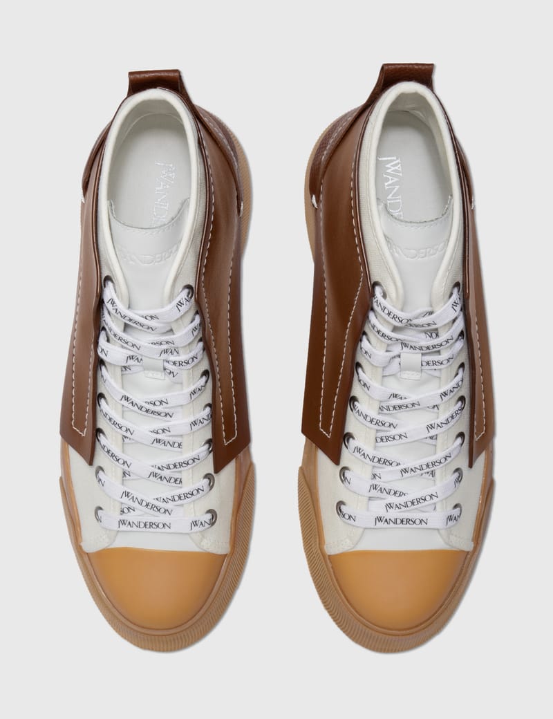 JW Anderson - Logo High Top Sneaker | HBX