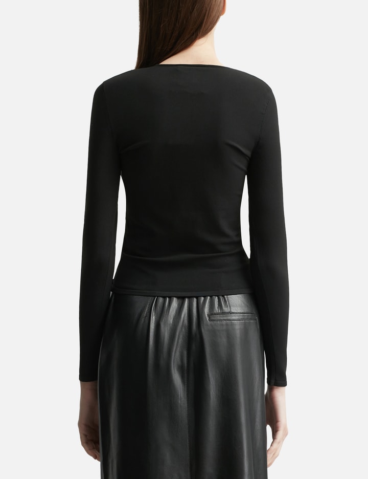 T By Alexander Wang Crewneck Cut Out Top Hbx Globally Curated Fashion And Lifestyle By 6690