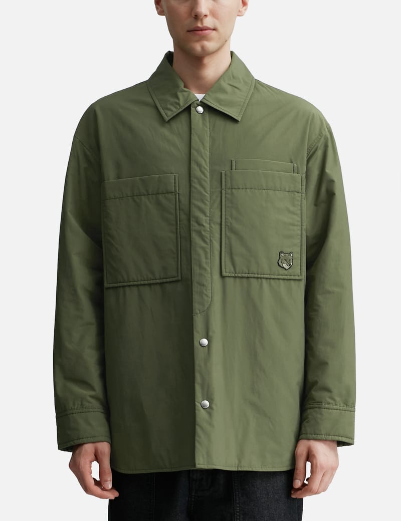 メゾンキツネ - PADDED OVERSHIRT | HBX