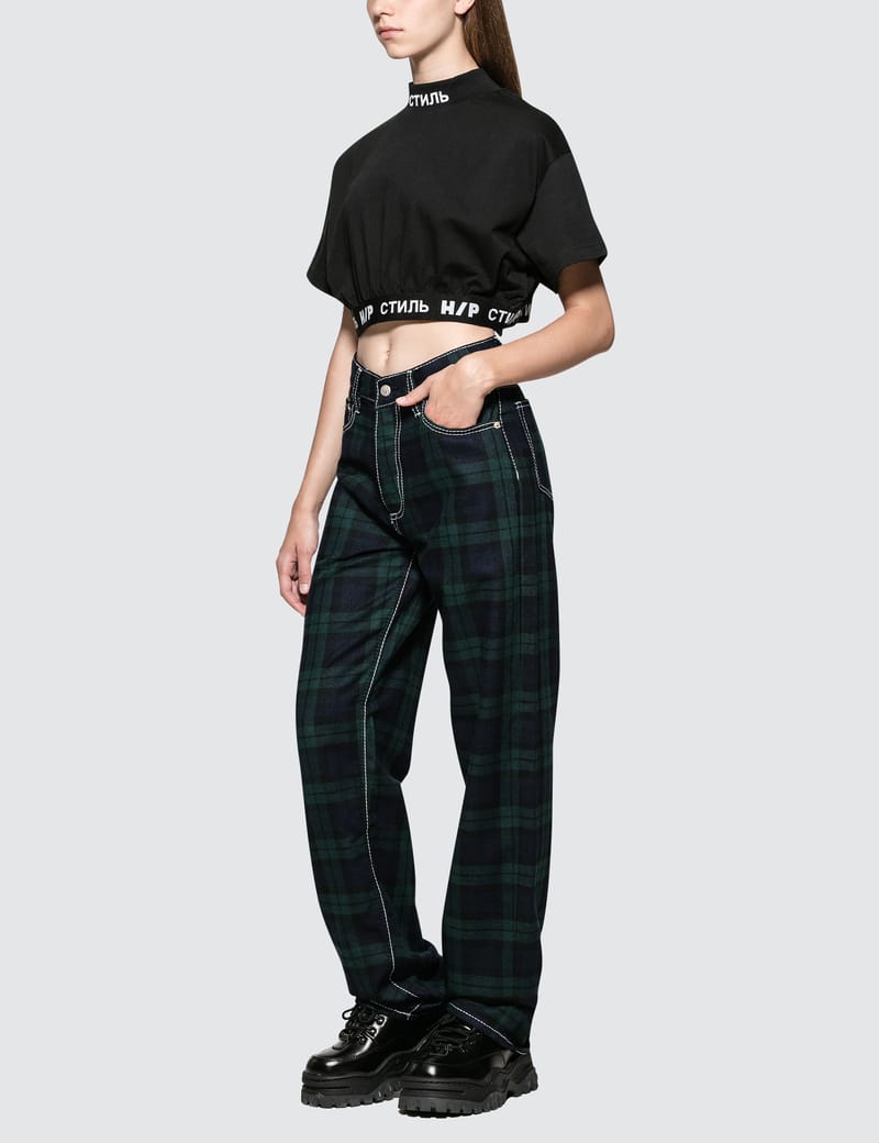 Eytys - Benz Tartan Jeans | HBX - Globally Curated Fashion and