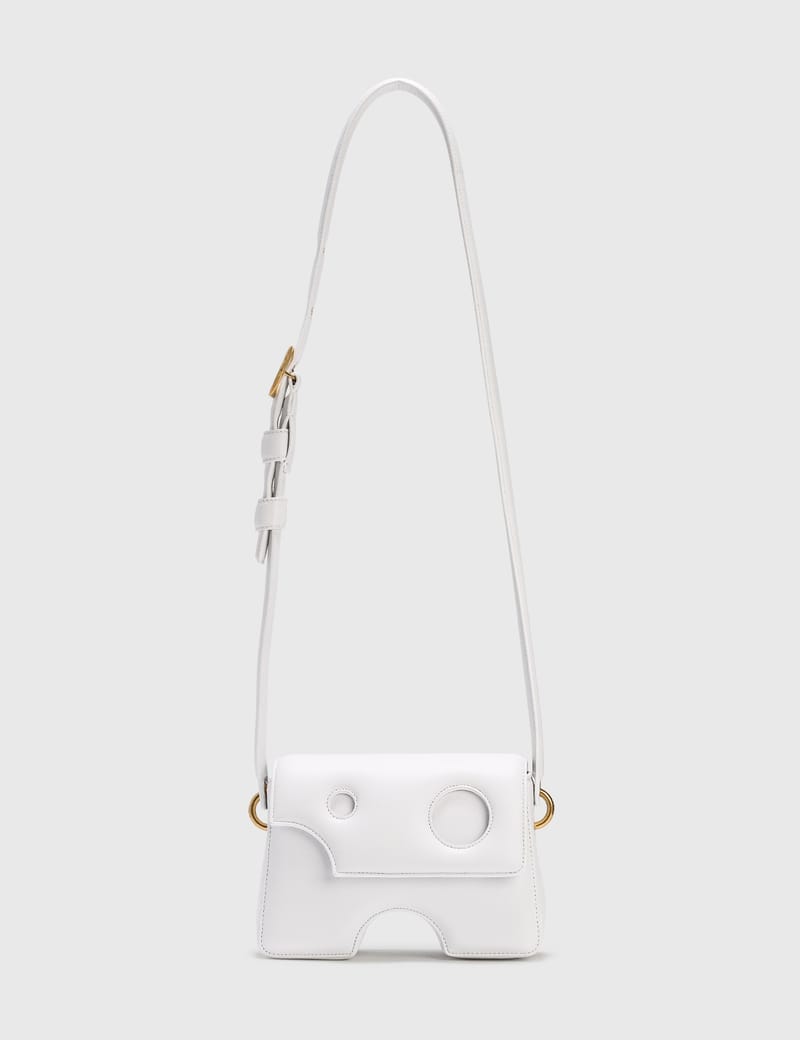 Off-White オフホワイト BURROW-22 ショルダーバッグ グリーン Off-White - 【中古】オフホワイト OFF-WHITE レザー ショルダー