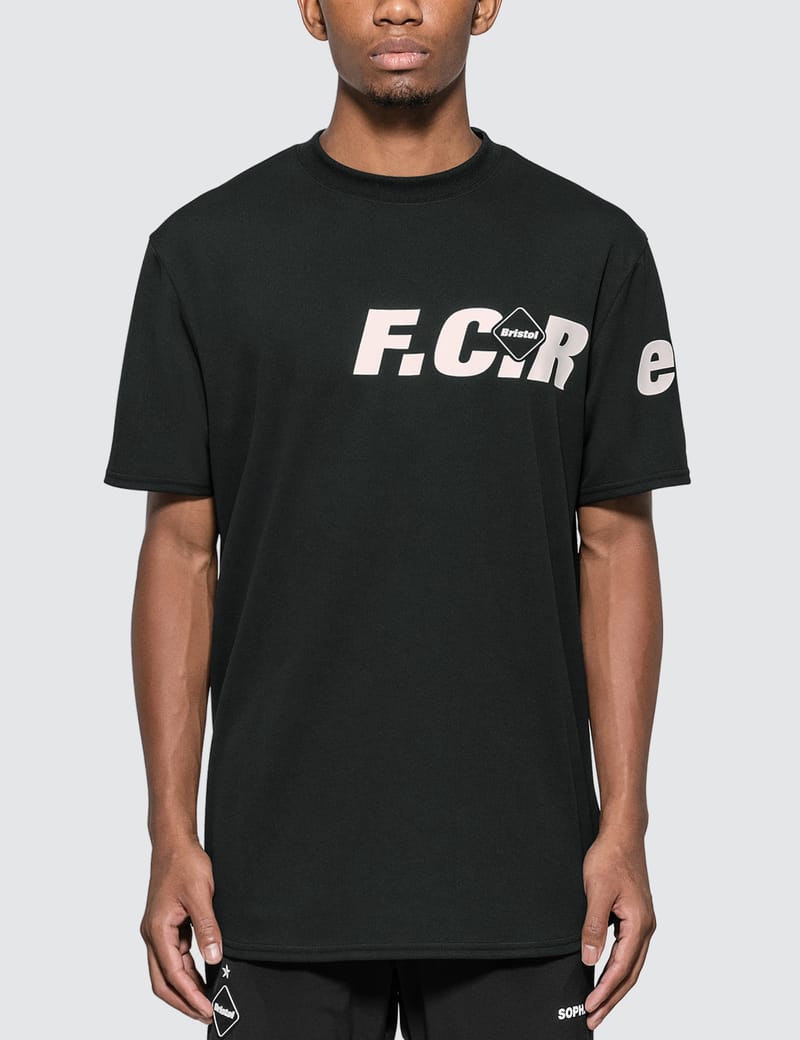 F.C. Real Bristol - Straddle Logo Tour T-shirt | HBX - Globally