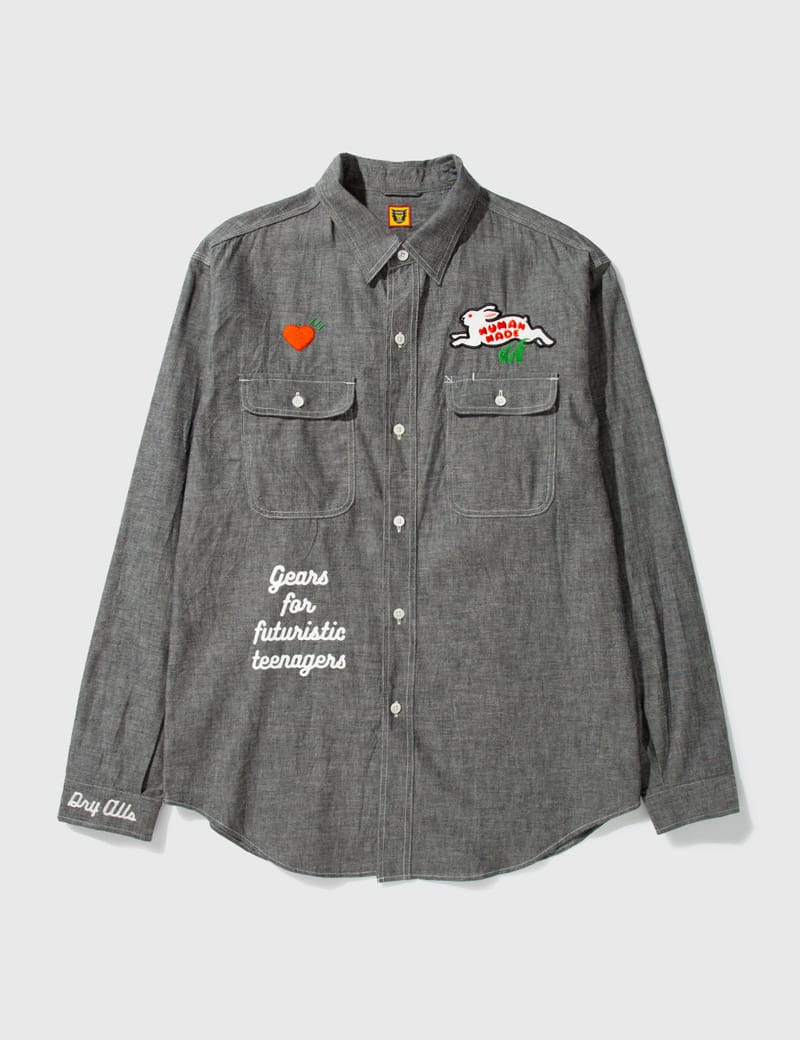 Human Made - Chambray Shirt | HBX - Globally Curated Fashion