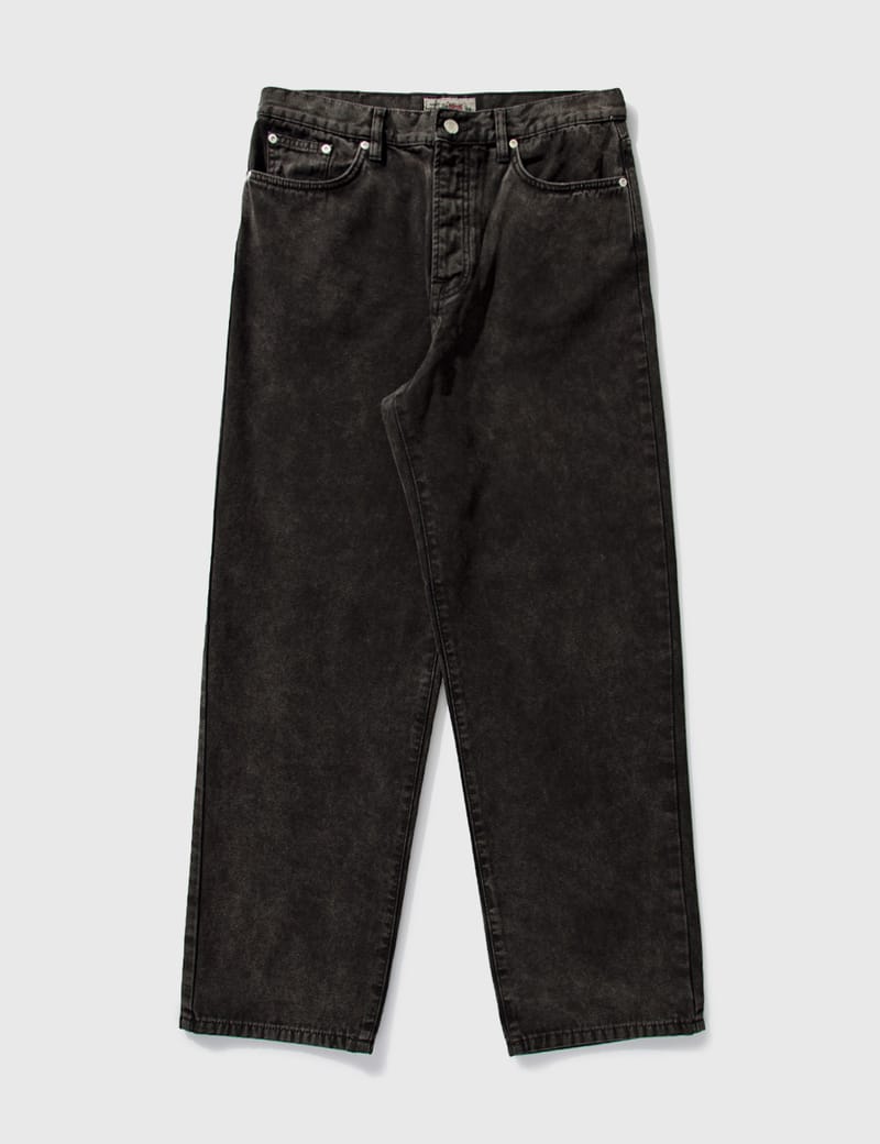 stussy canvas big ol jean 30インチ black - デニム/ジーンズ