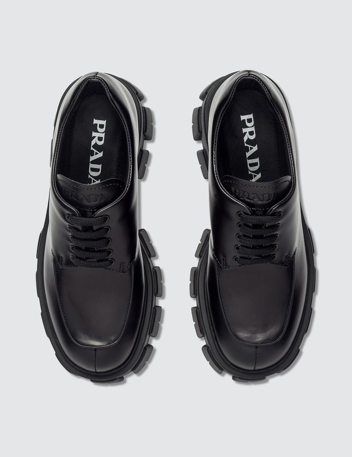 Prada - Chunky Lace Up Shoes | HBX - Globally Curated Fashion and ...