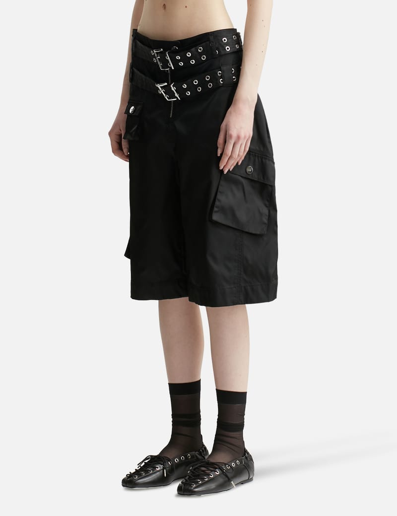 Ganni - Duchess Nylon Pocket Shorts | HBX - Globally Curated