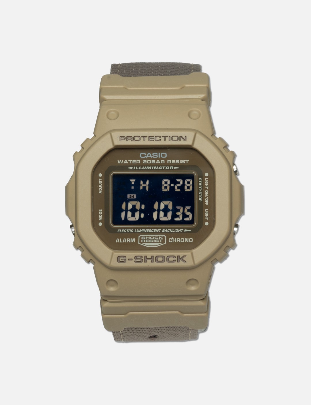 Casio - Camouflage Reversible Textile Nylon Band | HBX
