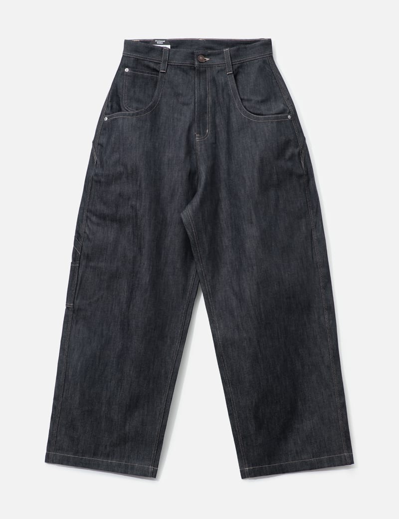 パンツ Protocol Index RETRO BAGGY DENIM PANTS Protocol-Index Retro Baggy Denim Pants - 레트로 배기 데님 팬츠