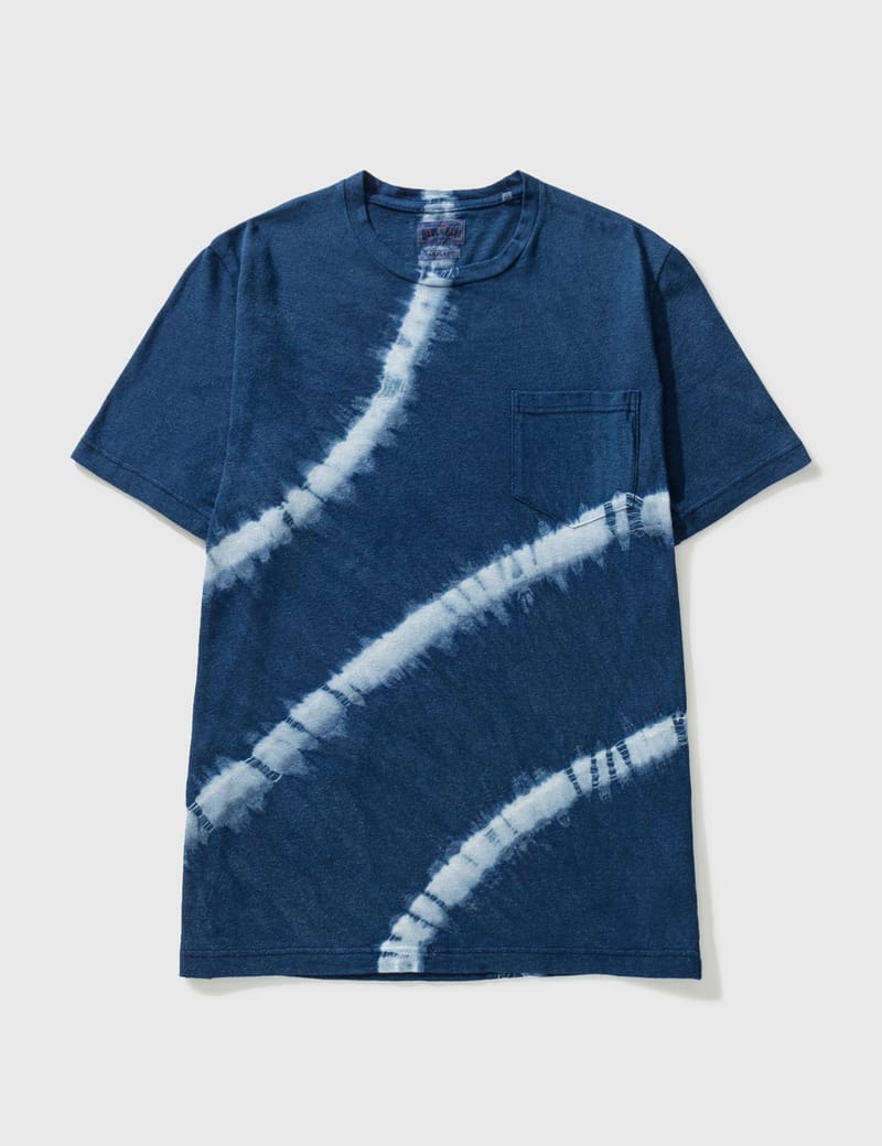 BLUE BLUE JAPAN - Shibori Pocket T-shirt | HBX - Globally Curated