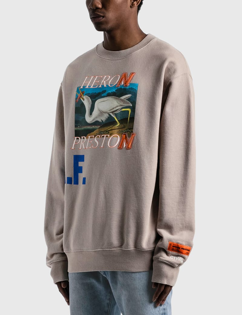 HERON PRESTON® - Heron A.F. Crewneck | HBX - Globally Curated