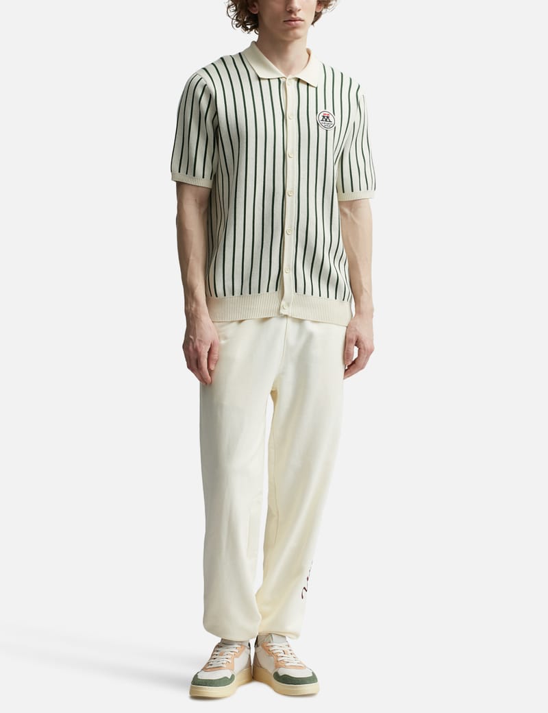 Malbon Golf - PARLAY STRIPED SHIRT | HBX - Globally Curated