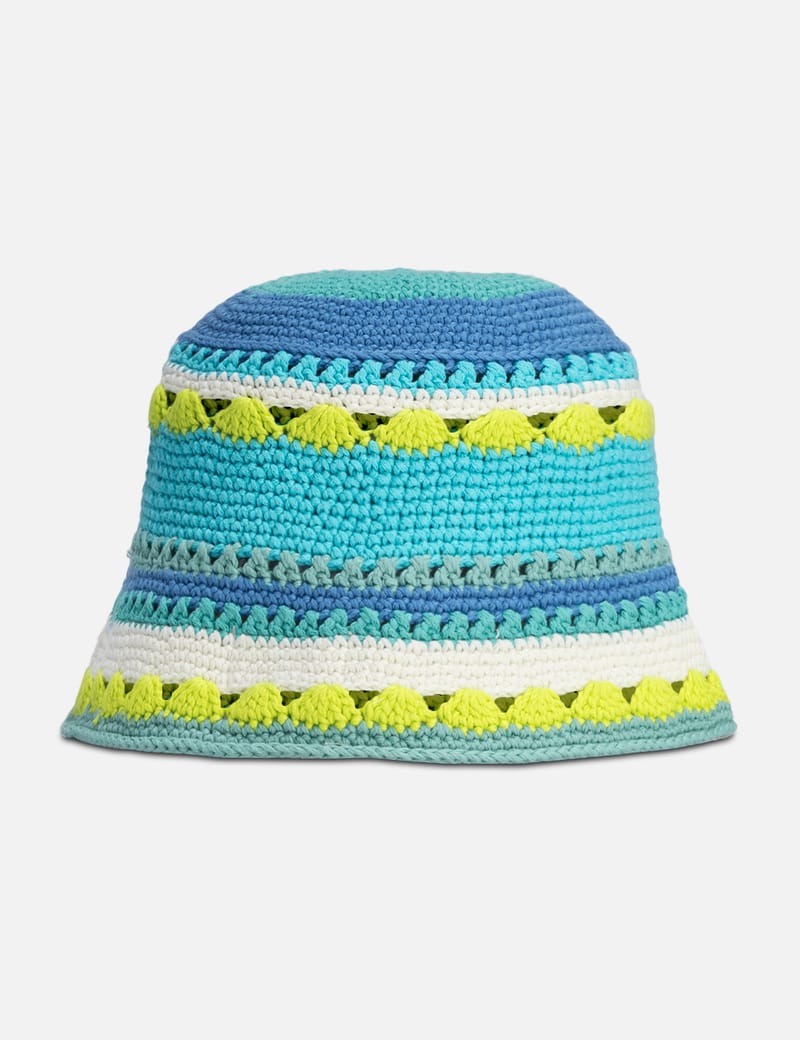 帽子 GANNI 23ss Cotton Crochet Bucket Hat Ganni + Cotton Crochet Bucket Hat