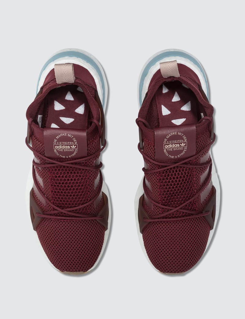 Adidas best sale arkyn burgundy