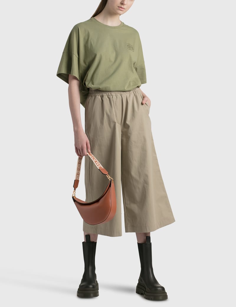 【極美品】LOEWE ロエベ　ワイド　ショートオーバーサイズTシャツ　アナグラム LOEWE（ロエベ）の「ショート オーバーサイズ アナグラム T