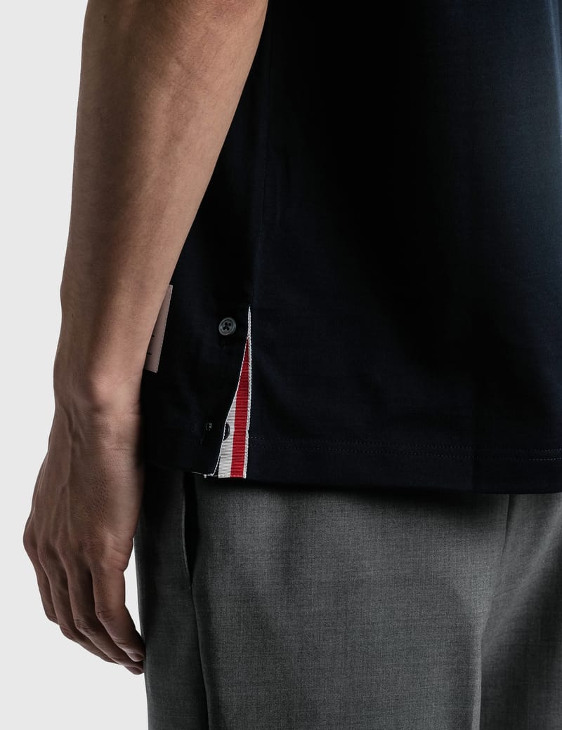 メンズ*トムブラウン*コットンジャージー製 4バー Tシャツ BAR トム ブラウン - Engineered 4 Bar T-shirt | HBX - ハイプ