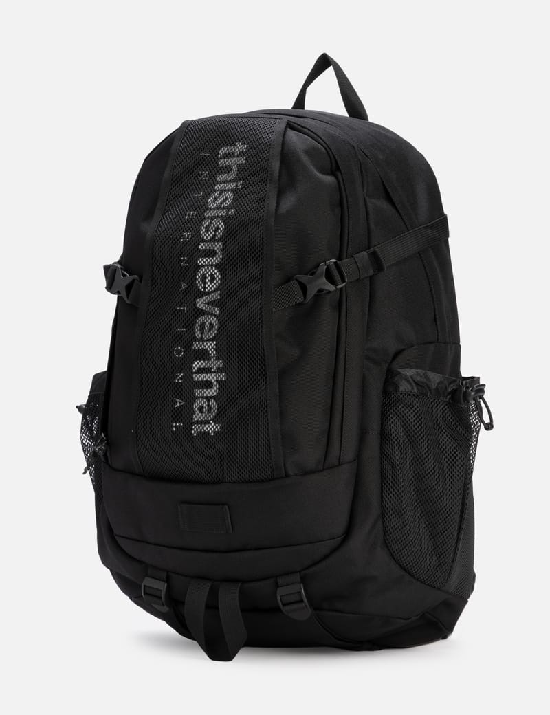 Thisisneverthat Backpack Black リュック thisisneverthat® International-Logo Backpack 30 - Rugged CORDURA
