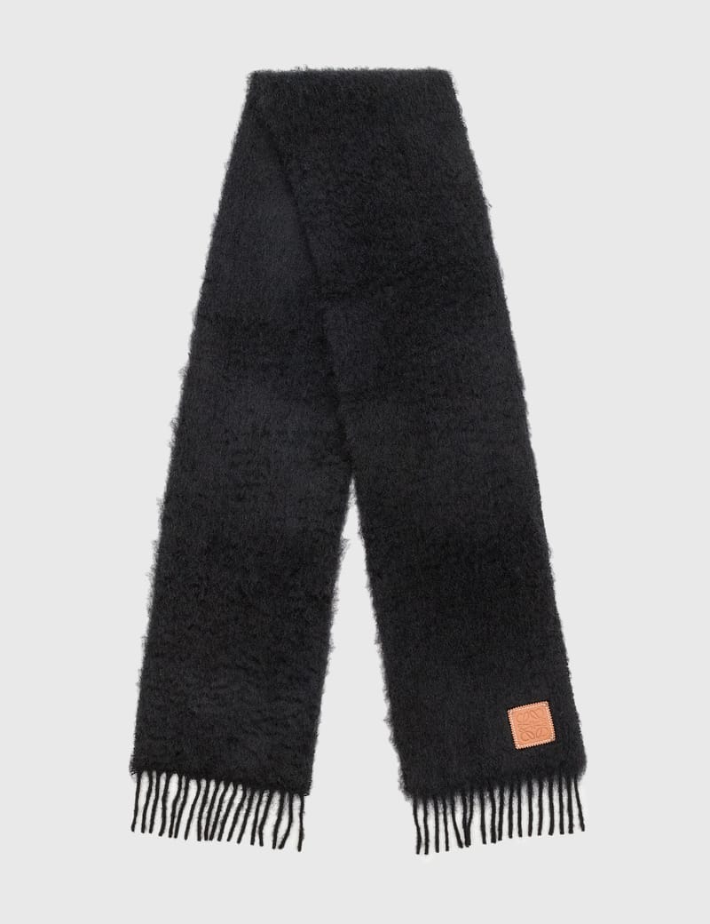 ロエベ - Mohair And Wool Blend Scarf | HBX - ハイプビースト